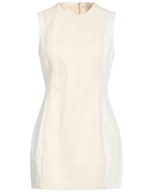 JW Anderson Mini Dress Cotton - Natural