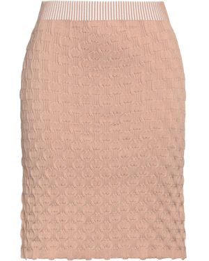 Nadia Wire Mini Skirt Cotton, Nylon - Natural