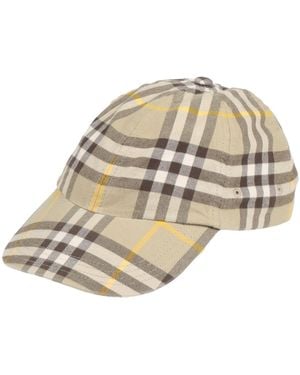 Burberry Hat Cotton - Natural