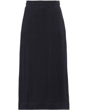 Sunnei Flared Jersey Midi Skirt - Blue