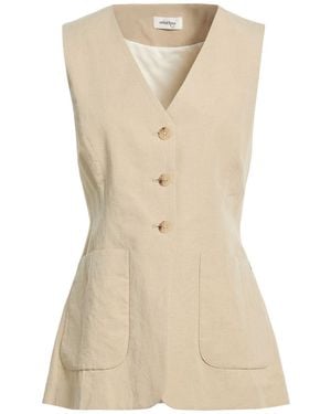 Ottod'Ame Tailored Vests - Natural
