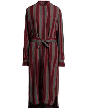 Wales Bonner Midi Dress - Red