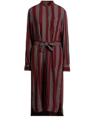 Wales Bonner Midi Dress - Red