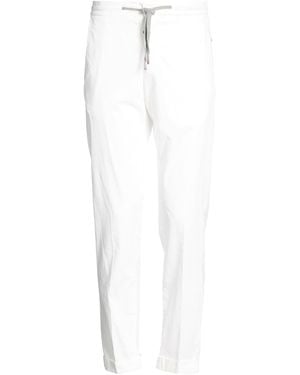 Marco Pescarolo Trousers Lyocell, Cotton, Elastane - White