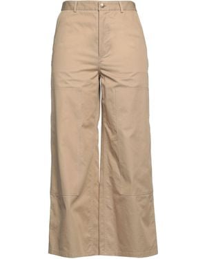 Celine Khaki Pants Cotton - Natural