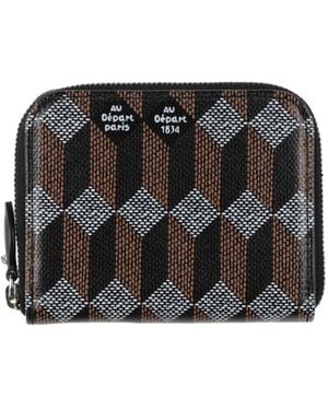 AU DEPART Brieftasche - Schwarz