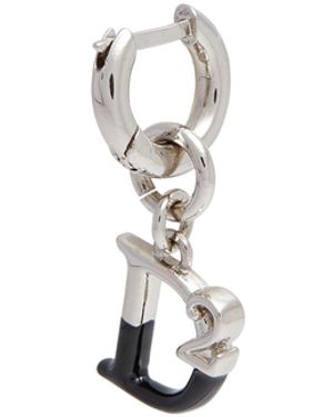 DSquared² Single Earring Metal - White