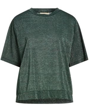 Momoní Top Polyester, Viscose, Polyamide, Metallic Fiber, Elastane - Green