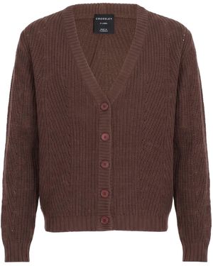 Crossley Strickjacke - Braun
