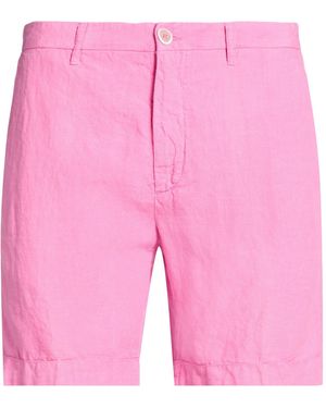 120% Lino Shorts & Bermuda Shorts Linen - Pink