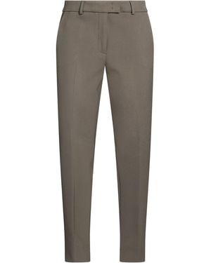 Peserico Dark Pants Polyester, Viscose, Cotton, Elastane - Gray