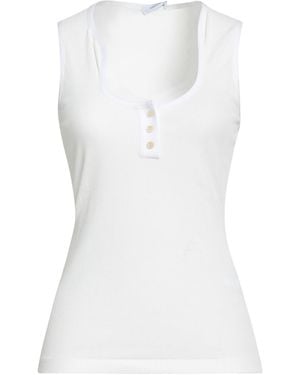 Ferragamo Top Cotton - White