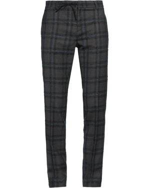 Trussardi Charcoal Pants Virgin Wool, Mohair Wool, Alpaca Wool, Polyamide - Gray