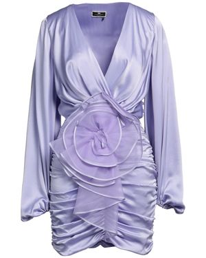 Elisabetta Franchi Mini-Kleid - Lila