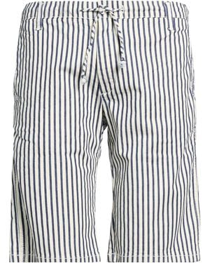 Daniele Alessandrini Shorts & Bermuda Shorts Cotton, Elastane - Blue