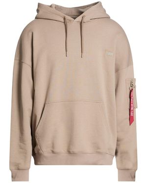Alpha Industries Sweatshirts - Natural