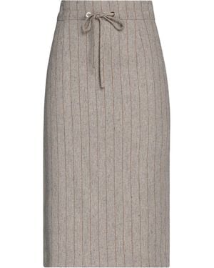 Diana Gallesi Midi Skirt - Gray