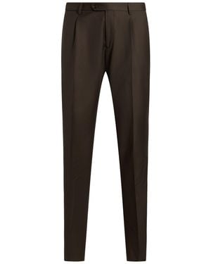 Tagliatore Pants Virgin Wool - Gray