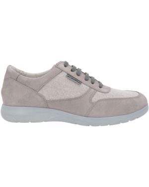 Stonefly Trainers Leather, Textile Fibres - Grey