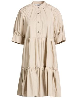 Shirtaporter Mini Dresses - Natural