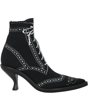 Thom Browne Ankle Boots Textile Fibres - Black