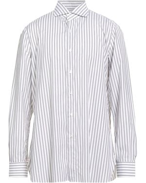 Isaia Shirt Cotton - White