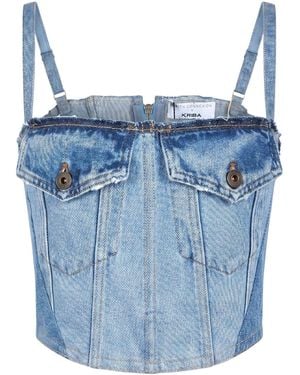 Faith Connexion Top - Bleu
