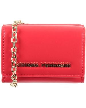 Chiara Ferragni Crossbody Wallet - Red