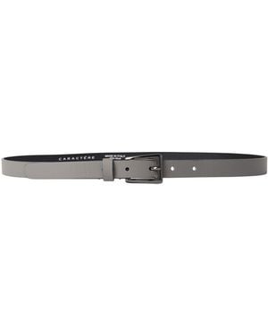 Caractere Belt Metal, Leather, Polyurethane, Polyester - White