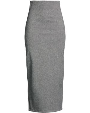 ViCOLO Maxi Skirt Polyester, Elastane - Gray