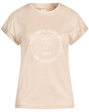 Eleventy T-Shirt Lyocell, Cotton - Natural