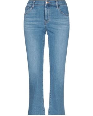 J Brand Denim Cropped - Blue