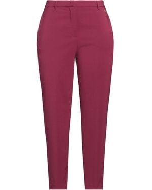 Versace Jeans Couture Trousers Polyester, Elastane - Red