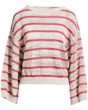 Brunello Cucinelli Light Sweater Linen, Nylon - Red