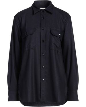 Barena Shirt Virgin Wool, Elastane - Blue