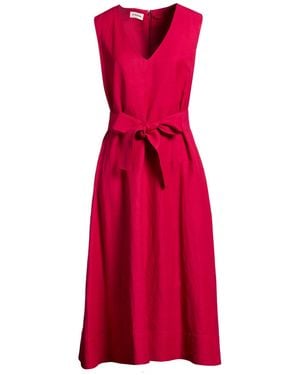 P.A.R.O.S.H. P.A.R.O..H. Midi-Kleid - Rot