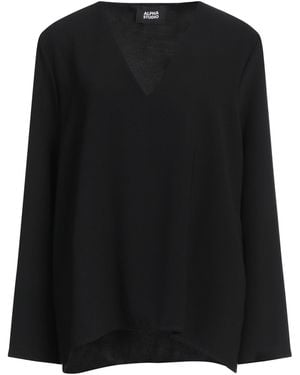Alpha Studio Top Polyester, Elastane - Black