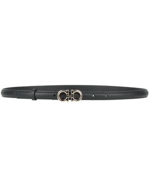 Ferragamo Belt Leather - White