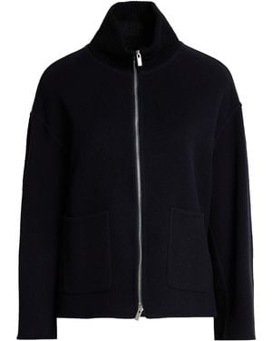 Peserico Midnight Jacket Virgin Wool, Polyamide, Cashmere, Metallic Fiber - Black