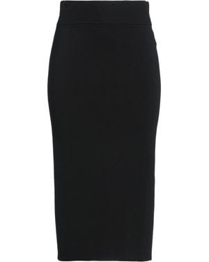 P.A.R.O.S.H. Midi Skirt - Black