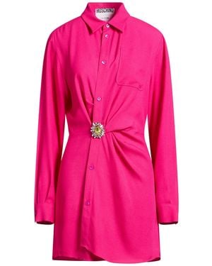 Moschino Mini Dress Acetate, Viscose - Pink