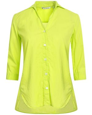 Caliban Lime Shirt Cotton - Yellow