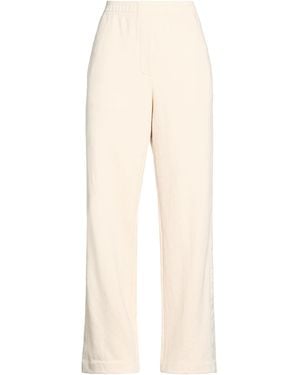8pm Ivory Trousers Cotton, Polyester - Natural
