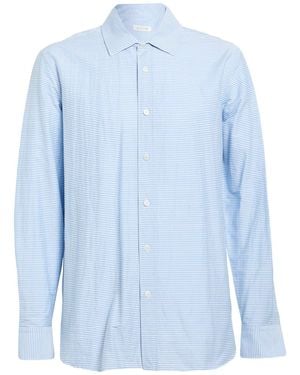 Aion Shirt Cotton, Viscose, Polyamide, Elastane - Blue