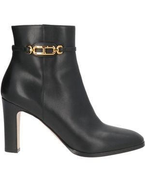 Tom Ford Ankle Boots Leather - Black