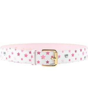 Chiara Ferragni Belt Polyurethane - Pink