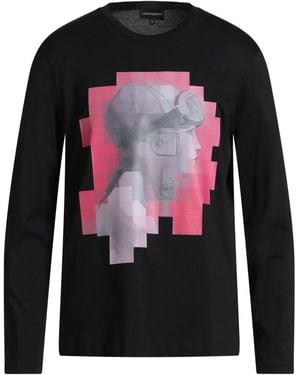 Emporio Armani T-Shirt Cotton - Black