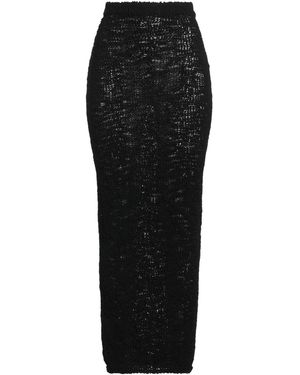 Alexandre Vauthier Maxi Skirt Cotton - Black