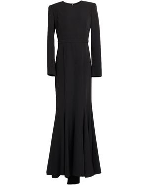 SILENCE LIMITED Maxi Dress Pes, Elastane - Black
