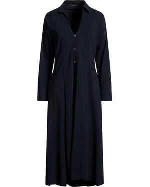 High Midi Dress - Blue